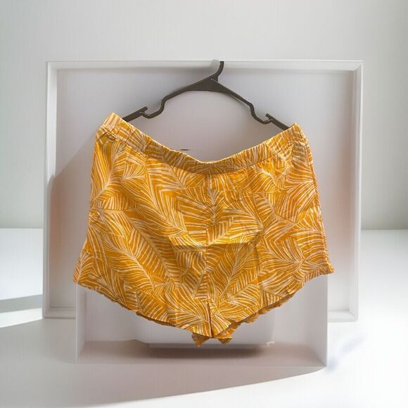 Shade And Shore Pants - Shade And Shore Shorts Orange Tropical Size Women’s Large 12-14 NWT